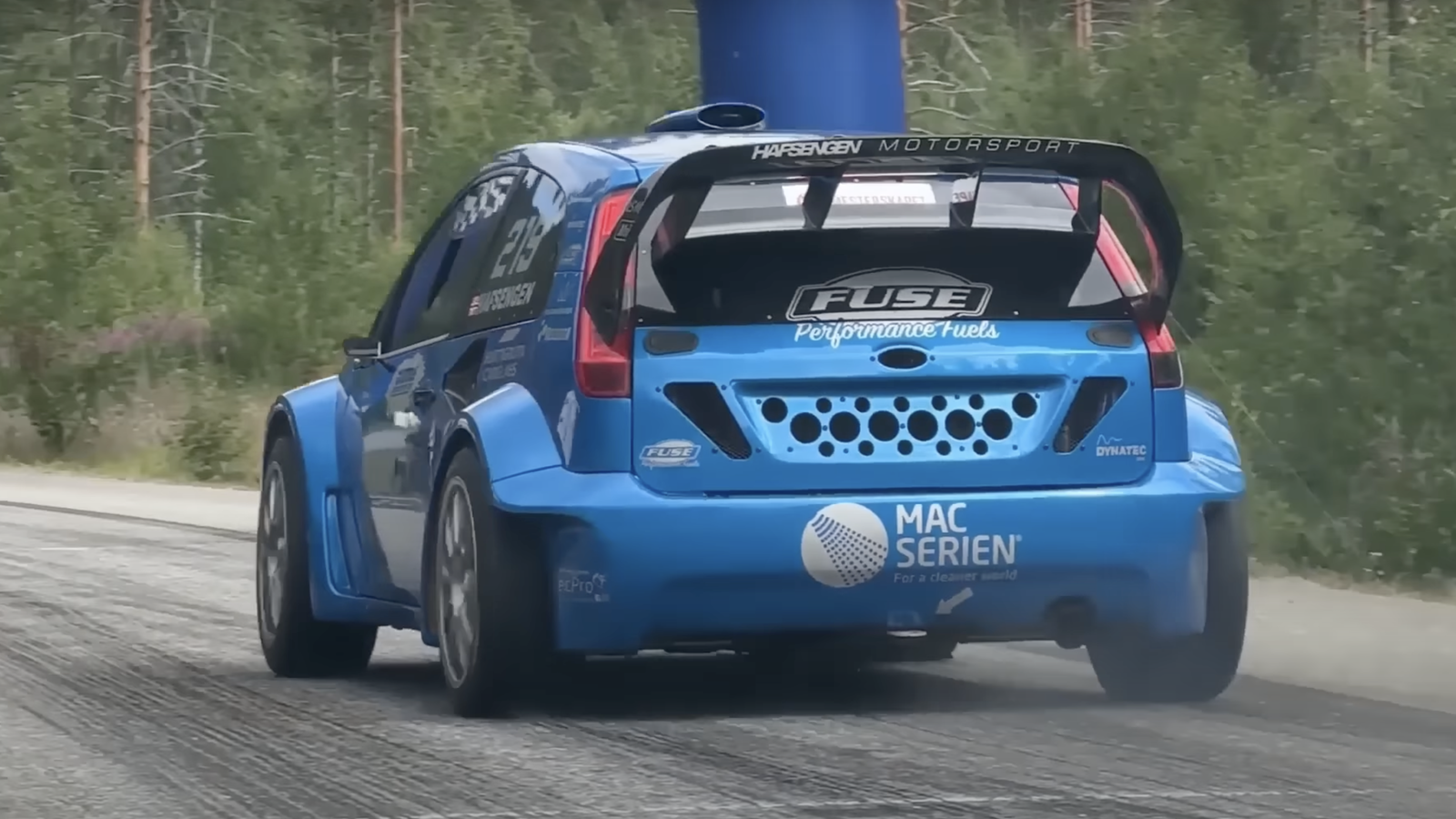 Ford Fiesta hill climb car